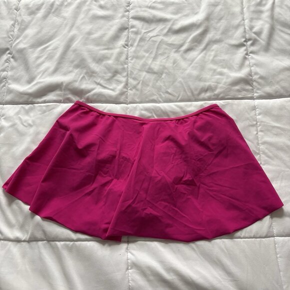 Gottex Swimsuit Set Tankini Top Womens Size 36D Swim Skirt Size 8 Pink Beach - Picture 8 of 13